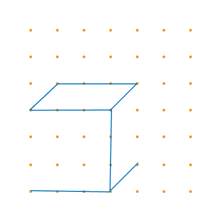 Draw 3D-Shapes (Dot Grid) Worksheet